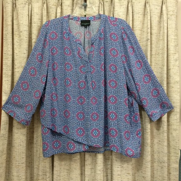Cynthia Rowley Tops - Cynthia Rowley Woman Medallion Print Blouse